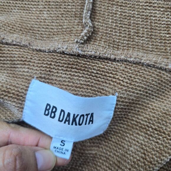 BB Dakota Women's Sidewalk Swagger Hooded Jacket Caramel Small - Picture 6 of 11